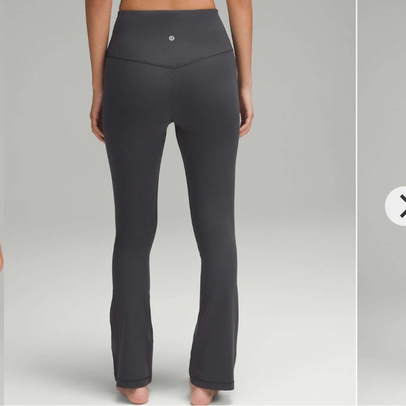 NWT Lululemon Align High-Rise Mini-Flared Pant 28" Graphite Grey Size 4 - Picture 8 of 11